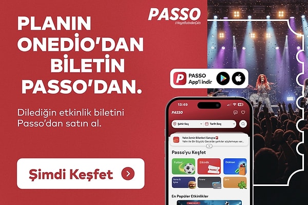 Passo ile EtkinliO içeriklerini keşfet!
