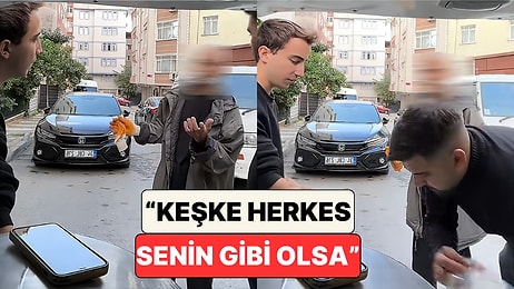 Hayır İçin Dağıtılan Sütten Sadece İhtiyacı Kadar İsteyen Yaşlı Adam Gençleri Duygulandırdı