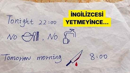 İngilizce Bilmeyen Çinli Hemşirenin Yabancı Hastaya Çizdiği Ameliyat Notu Güldürdü