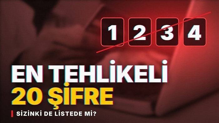 4 Milyon Şifre İncelendi: Kredi Kartında Asla Kullanmamanız Gereken 20 PIN Kodu!