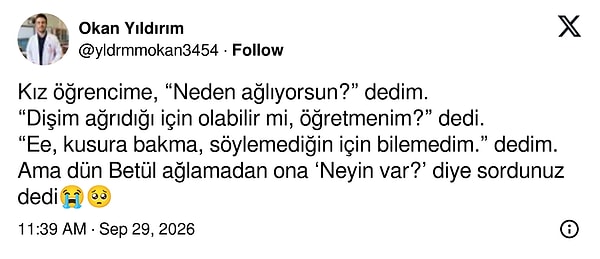Diş ağrısından çok "Betül'e sordunuz ama" sitemi acıttı 🥺