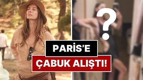 Çocuklarıyla Paris’e Yerleşen Tuba Ünsal Yeni Hayatına Çabuk Adapte Oldu!