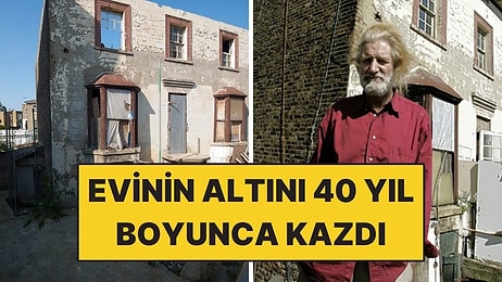 Evinin Altını 40 Yıl Boyunca Kazdı: Gizli Tüneller Betonla Kapatıldı