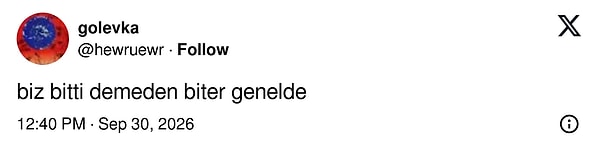 Biz bitti demeden biten şeylerin genel özeti