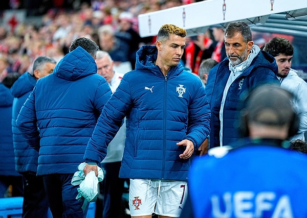 Ronaldo nedenlerini sonra açıklayacak.