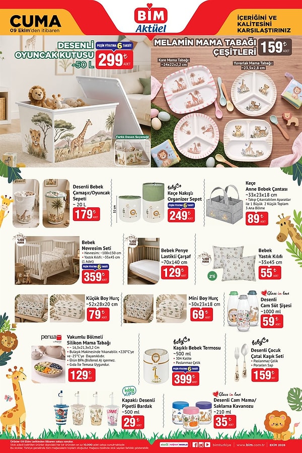 Desenli Oyuncak Kutusu 50 L 299 TL