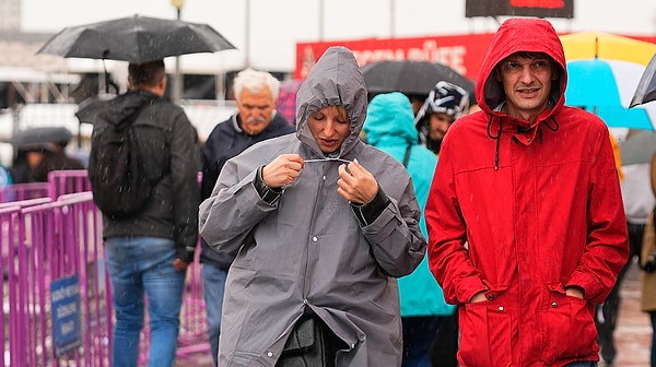 Sarı kod listesinde İstanbul'un yanı sıra Marmara, Karadeniz ve Akdeniz'den toplam 11 il bulunuyor.