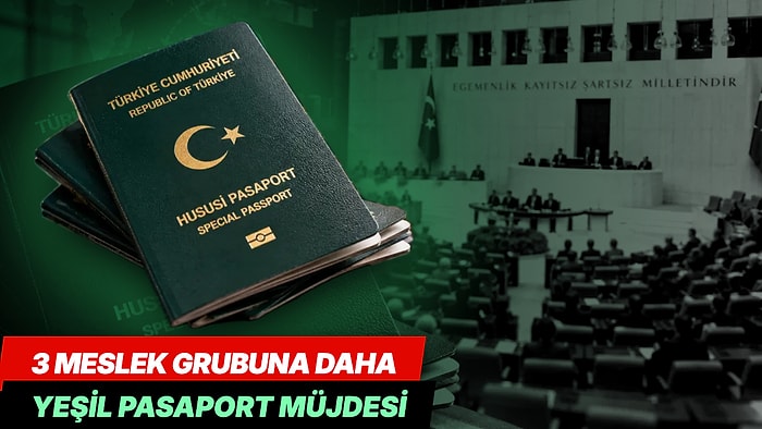 Yeşil Pasaport Kapsamı Genişliyor: Pilotlar, Mühendisler ve Mimarlar İçin Meclis'e İki Ayrı Teklif Sunuldu