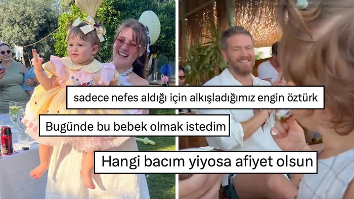 Engin Öztürk’ün Gizem Karaca’nın Kızı Leyla Yaz’ı İzlediği Anlar İçimizi Eritti!