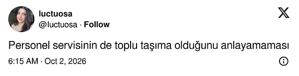 Servisi toplu taşımadan ayrı tutmanın çelişkisine takılan itiraz
