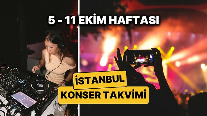 5 – 11 Ekim İstanbul Konser Takvimi: Bu Haftanın En Eğlenceli Konserleri ve Sonbahar Festivalleri
