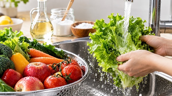 However, the lettuces that remained in the vinegar for 10 minutes turned sour and slightly wilted.
