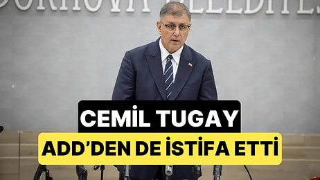 AKP'ye Katılacağı İddia Edilen Cemil Tugay ADD'den de İstifa Etti
