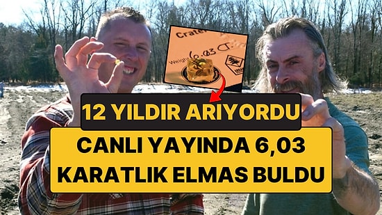 TikTok'ta Canlı Yayında 6,03 Karatlık Elmas Buldu: 12 Yıldır Arıyordu