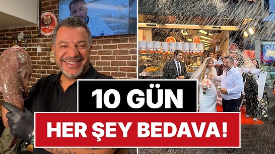 Eş Arayışıyla Gündem Olan Midyeci Ahmet Evlendi: Restoranında 10 Gün Her Şey Bedava!