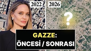 Angelina Jolie Gazze'deki Yıkımı Uydu Görüntüleriyle Gözler Önüne Serdi