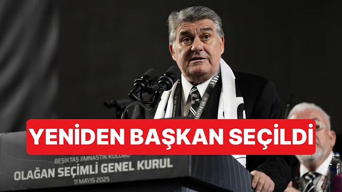 Beşiktaş'ta Serdal Adalı Tek Aday Olarak Yeniden Başkan Seçildi: 3 Bin 815 Oy Aldı