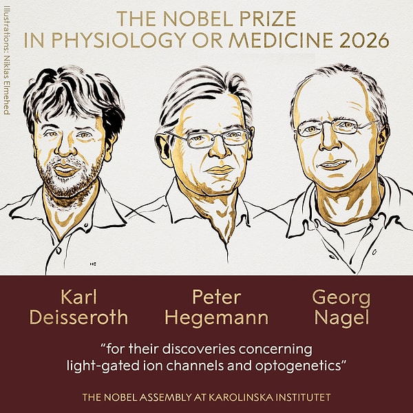 2026 Nobel Tıp Ödülü'nün sahipleri belli oldu