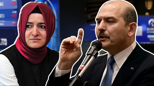 Süleyman Soylu isim vermeden Fatma Betül Sayan'a yüklendi.