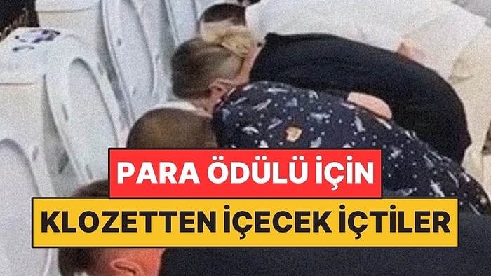 Para Ödülü İçin Klozetten İçecek İçtiler: Yarışma 10 Saat Sürdü