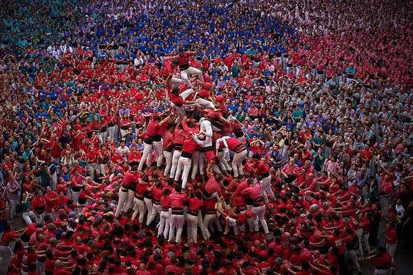 Castells geleneği 18. yüzyılda Valls'ta doğdu