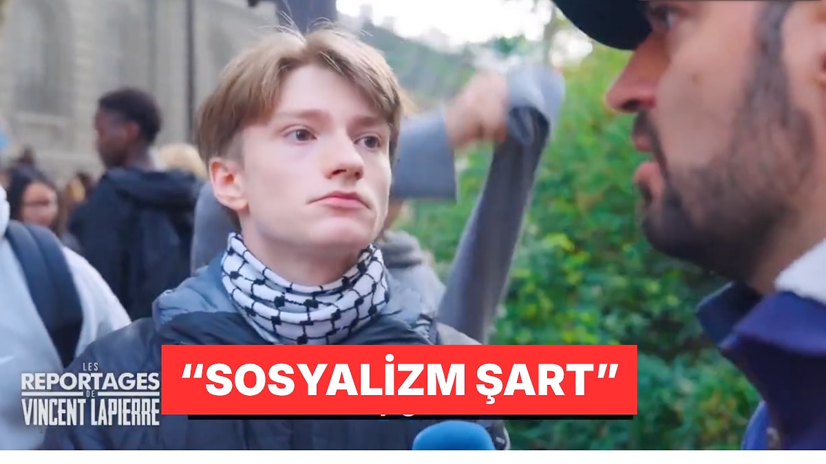Protestocu Fransız Lise Öğrencisi Elwan Yanıtlarıyla Dünyada Viral Oldu