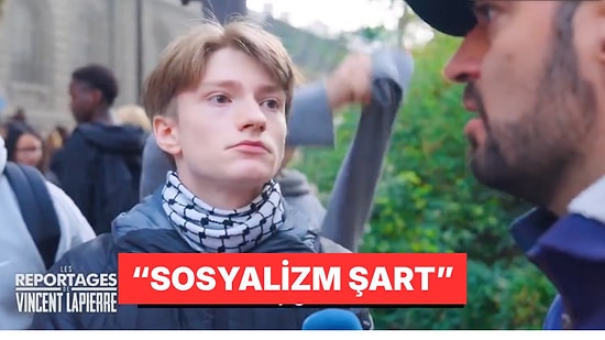 Protestocu Fransız Lise Öğrencisi Elwan Yanıtlarıyla Dünyada Viral Oldu