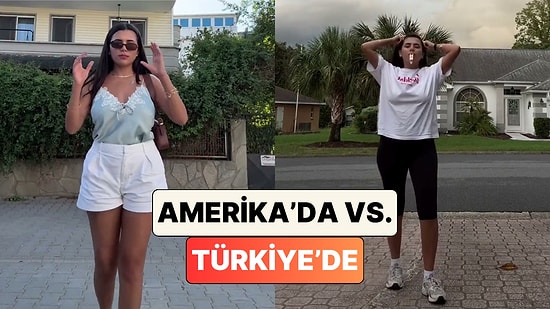 Bir İçerik Üreticisi Türkiye'de ve Amerika'da Dışarı Çıkarken Giydikleri Arasındaki Farkı Gösterdi