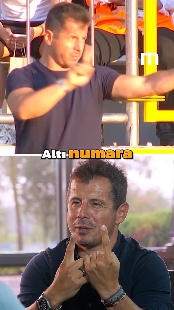 Kendini tamamen maça kaptırmıştı.