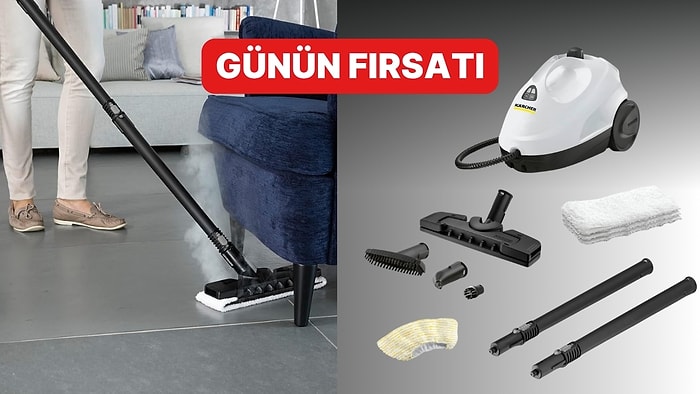 Hijyenik Temizliğin En Pratik Yolu: Kärcher KST 2 + Buharlı Temizlik Makinesi İndirimde!