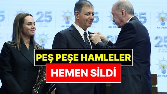 AKP'ye Katılan Cemil Tugay'ın İlk Hamlesi