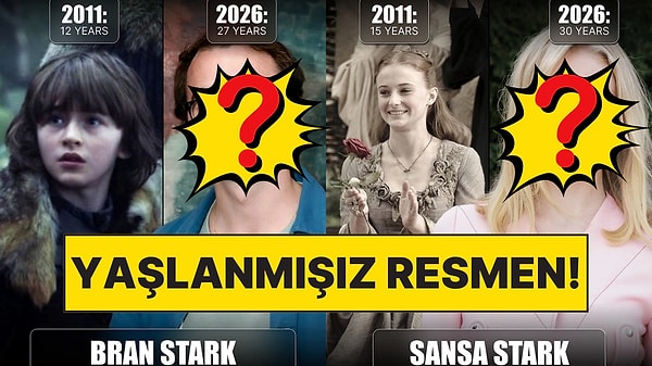 İlk Bölümün Üzerinden 15 Yıl Geçti: Game of Thrones Oyuncularının Son Hali Görenleri Yaşlı Hissettirdi!