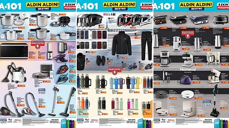 A101'e Pizza Makinesi Geliyor! 8 Ekim 2026 A101 Ekstra Aldın Aldın Kataloğu