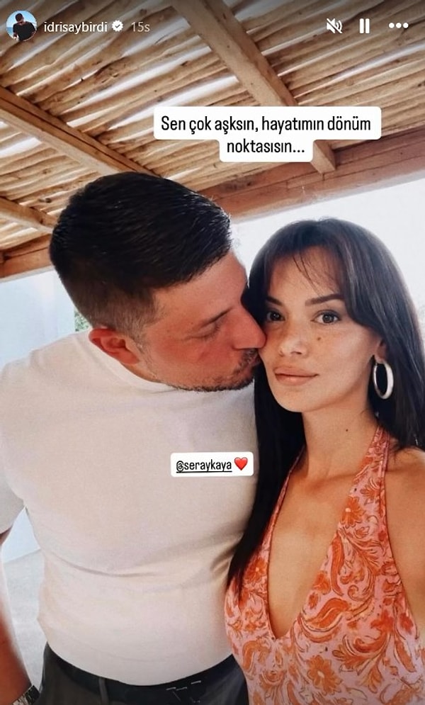 İdris Aybirdi ve Seray Kaya ihanet iddiasını reddederken, ardından gelen fotoğraflarla birlikteliklerini duyurdu.