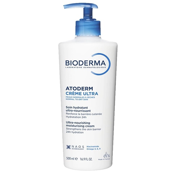 Bioderma Atoderm Cream Ultra 500 ml nemlendirici bakım kremi %19 indirimle net 1.054,00 TL!
