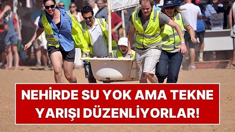 Nehirde Su Yok Ama 62 Yıldır Tekne Yarışı Düzenliyorlar