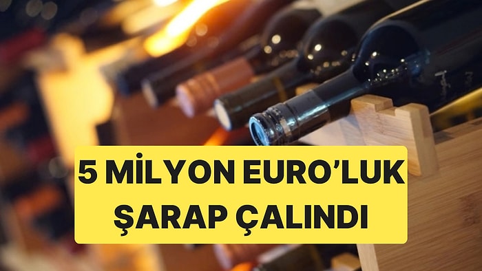 İtalya'da Antinori Şaraphanesine Soygun: 5 Milyon Euroluk 30 Bin Şişe Şarap Çalındı