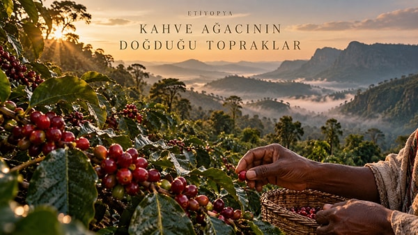 Etiyopya kahve ağacını verdi.