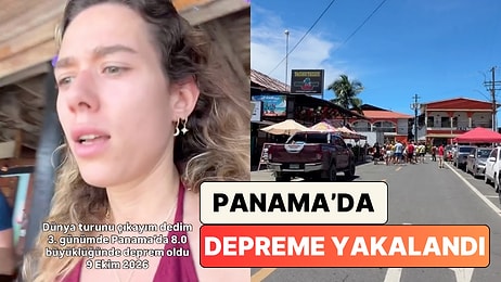 Dünya Turuna Çıkan Bir Türk Turunun 3. Gününde Panama'da Depreme Yakalandı
