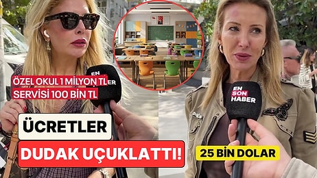 1 Milyon TL'den 25 Bin Dolara: Sokak Röportajında Velilere Çocuklarının Özel Okul Ücretleri Soruldu