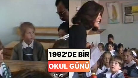 Bir Sosyal Medya Kullanıcısı 1992'de İlkokula Başladığı İlk Günün Videosunu Paylaştı