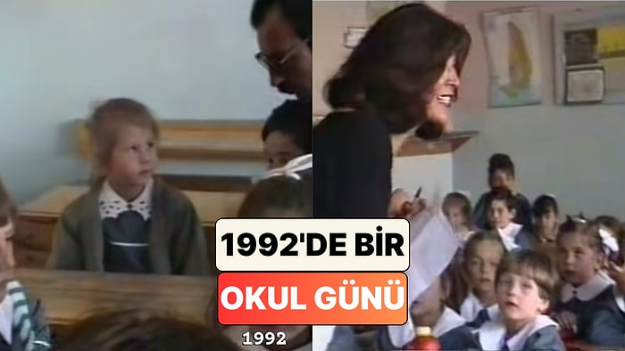 Bir Sosyal Medya Kullanıcısı 1992'de İlkokula Başladığı İlk Günün Videosunu Paylaştı