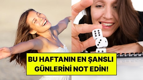 12-18 Ekim Haftasında Burçların En Şanslı Günleri: Fırsatlar Ayağınıza Gelecek