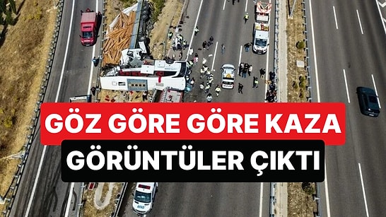 Akhisar'daki Otobüs Kazasının Görüntüleri Ortaya Çıktı: Sapağı Kaçırıp Geri Geri Gitmiş