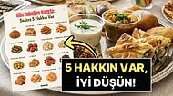 Gün Tabağı Tartışması Sosyal Medyada Gündem Oldu: 16 Lezzetten Sadece 5'ini Seçmek Zorundasınız!