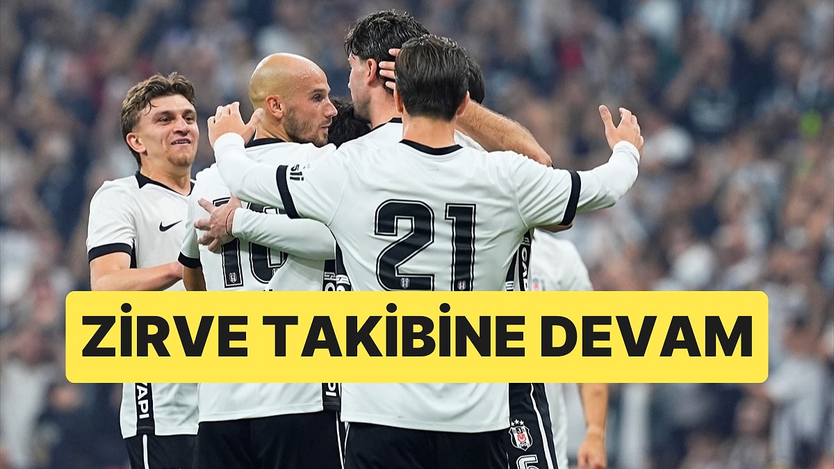 Beşiktaş Milli Aradan Kocaelispor Galibiyetiyle Dönerek Zirve Takibini Sürdürdü