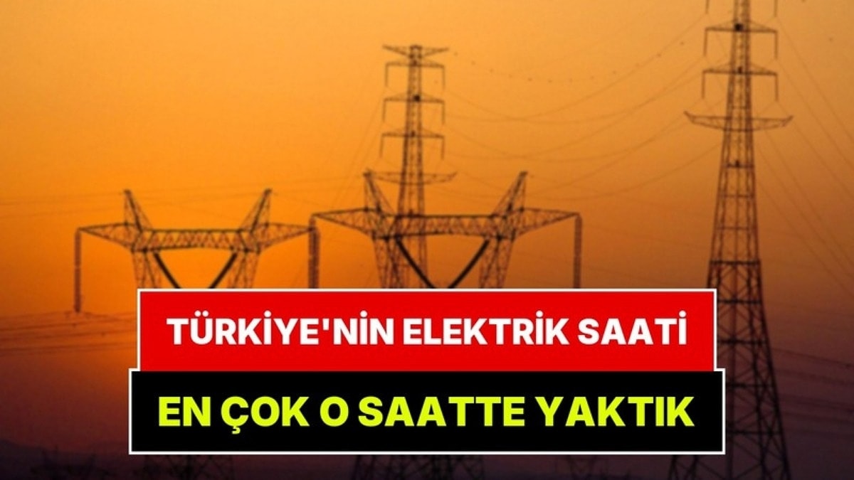 Türkiye'de Elektriğin En Çok ve En Az Tüketildiği Saat Belli Oldu