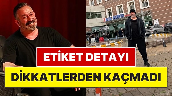 Cem Yılmaz Anjiyo Olduğu Hastaneye Geri Döndü