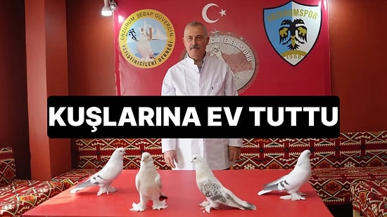 Güvercinleri İçin 3+1 Ev Kiraladı: Emekli Başçavuşun Aylık Masrafı 10 Bin Lirayı Buluyor
