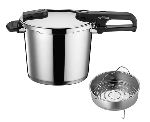 Fissler Vitaquick Edition 6 litre düdüklü tencere sepete özel 18.999 TL yerine net 12.919,32 TL!